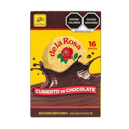 Mazapán Cubierto de Chocolate De La Rosa