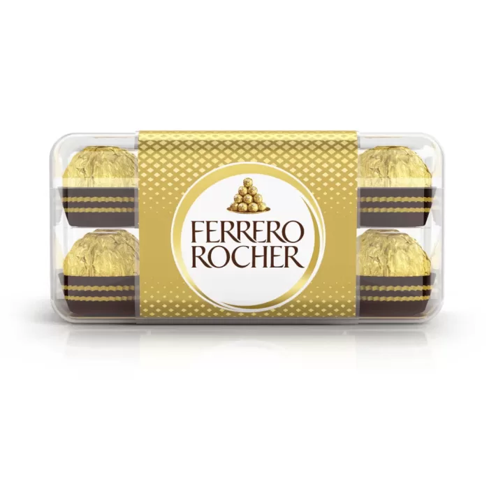 Ferrero Rocher 16 Pack Estuche Dulcería El Apapacho Dulces Chocolates