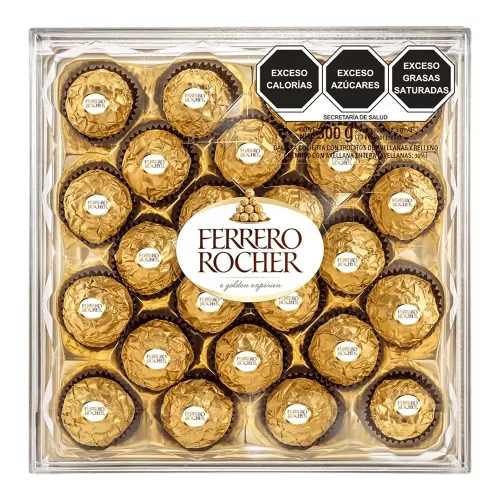 Ferrero Rocher 24 Pack Estuche Dulcería El Apapacho Dulces Chocolates