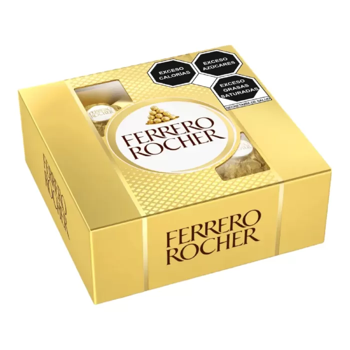 Ferrero Rocher 4 Pack Estuche Dulcería El Apapacho Dulces Chocolates