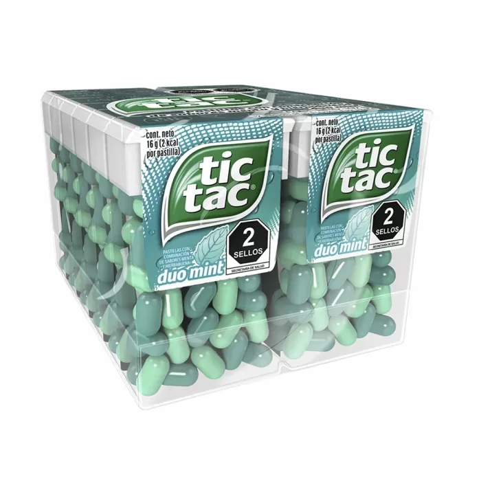 Tic Tac Duo Mint 12 Dulcería El Apapacho Dulces Chocolates