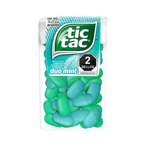 Tic Tac Duo Mint 12 Dulcería El Apapacho Dulces Chocolates